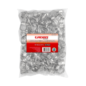 ABRAÇADEIRA DE METAL 10-16MM  EM PACOTE COM 100UN - GADAN