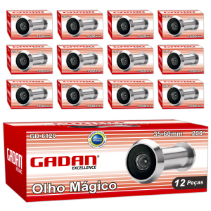 OLHO MÁGICO PARA PORTA C/12UN. - GADAN